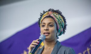 Bolsonaristas ofendem memória de Marielle Franco em ato no Rio
